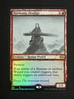 Harmonic Prodigy (Showcase) Modern Horizons 2 Foil - Image 1