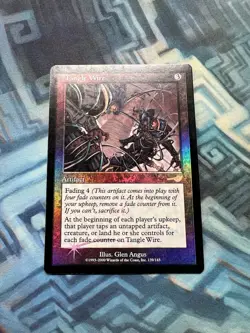 MTG Foil Tangle Wire LP-/MP+ Nemesis - Image 1