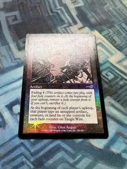 MTG Foil Tangle Wire LP-/MP+ Nemesis - Image 2