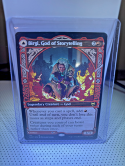 Birgi, God of Storytelling Harnfel, Horn of Bounty - Showcase KHM #311 MTG - Image 1