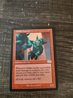Goblin Lackey Urza's Saga MTG LP+ - Image 1