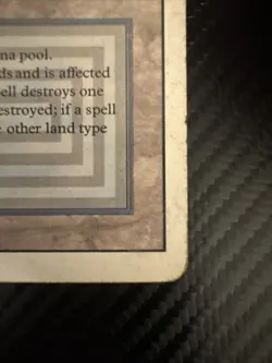 1994 MTG Revised Edition Underground Sea Rare Dual Land MP Excellent Condition - Image 5