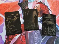 ***Food, Clue, Trasure Set*** Custom made MTG Aluminum Token - Image 1