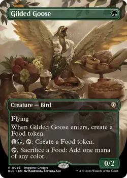MTG Gilded Goose (Borderless) - 83 / English / Near Mint - Image 1