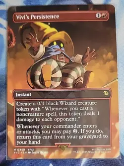 Vivi's Persistence (Borderless) Commander: Final Fantasy Regular - Image 1