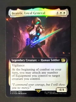 Beatrix, Loyal General (Extended Art) Final Fantasy Foill Mint #0426 🔥 - Image 3
