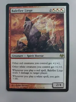 MTG Balefire Liege Eventide Regular Rare - Image 1