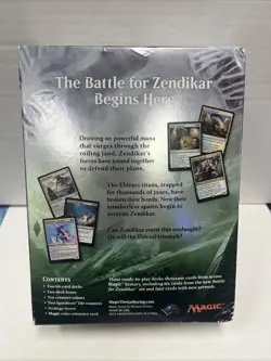 Magic: the Gathering MTG ZENDIKAR vs ELDRAZI Duel Deck sealed NEW - Image 2