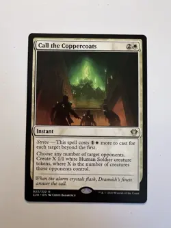 Call the Coppercoats - MTG Commander 2020 - NM - Image 1