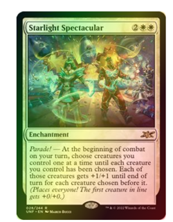 Starlight Spectacular FOIL Unfinity MTG - Image 1