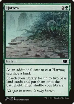 Harrow 199 MTG NM - Commander 2014 - Image 1