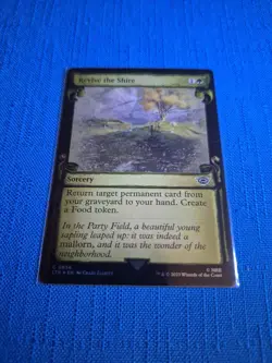 MTG LOTR Revive the Shire 💥 FOIL SPECIAL EDITION SCROLL 💥 #636 Lord Rings - Image 1