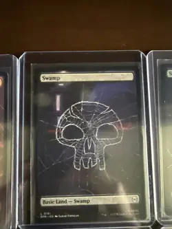 Magic the Gathering Spider-Man Lot Of Basic Land Alternates - Image 4