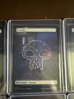 Magic the Gathering Spider-Man Lot Of Basic Land Alternates - Image 5