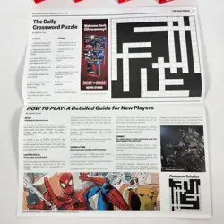 Magic The Gathering Spider-Man Welcome Decks & NYCC 2025 Promo Playmat Newspaper - Image 3
