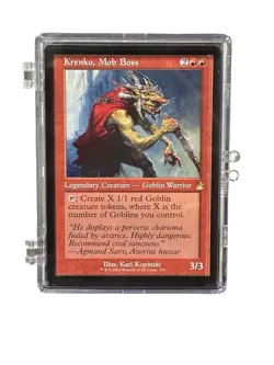 MTG Krenko, Mob Boss Budget EDH Commander Deck Kindred Goblin Tribal - Image 1