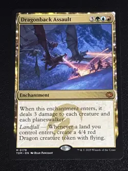 MTG Tarkir: Dragonstorm Dragonback Assault 0179 NM Mythic - Image 1