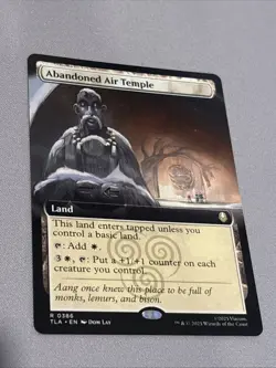 Abandoned Air Temple EXTENDED ART non-foil NM/M-Avatar: The Last Airbender - Image 1