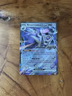 Pokemon TCG Scarlet & Violet - Obsidian Flames Revavroom ex 156/197 Double Rare - Image 1