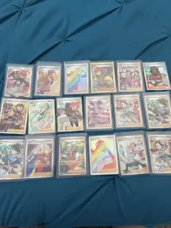 Pokemon Full Art Trainer Card Lot - Image 1