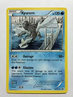 Kyurem Pokemon Card Lot - Kyurem V, Holos - NM/LP Gift Set - Image 5