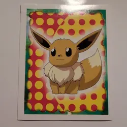 Pokemon - Eevee - Topps Merlin Sticker - Series 1 - #133/240 - 1999 - Image 1
