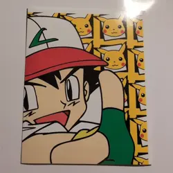 Pokemon - Ash Puzzle 2/4 - Topps Merlin Sticker - Series 1 - #238/240 - 1999 - Image 1