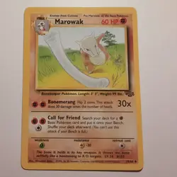 Marowak - Pokemon TCG Karte - Jungle - 39/64 - 1999 - English - Image 1