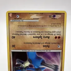 2007 Pokemon Diamond & Pearl DPBP#506 Lucario Training Kit 3/11 Holo Rare LP/MP - Image 3
