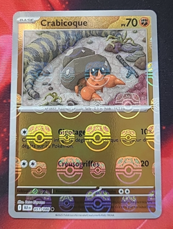 Pokemon Crabicoque 051/086 Masterball 10.5 Foudre Noire - Francais Fr - Image 1