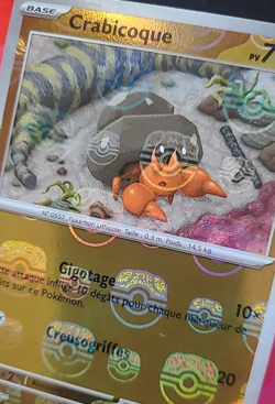 Pokemon Crabicoque 051/086 Masterball 10.5 Foudre Noire - Francais Fr - Image 3