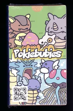 Pokiebubies V1 Fan Art Booster Box Pokemon Fan made 10 Packs - Unlimited Sealed - Image 2