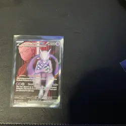 Pokemon TCG Team Rockets Mewtwo EX 213/182 Full Art Destined Rivals Super Minty - Image 1