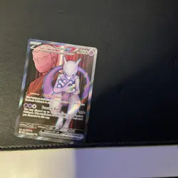 Pokemon TCG Team Rockets Mewtwo EX 213/182 Full Art Destined Rivals Super Minty - Image 3