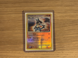 Lucario Reverse Holo STAMPED Pokemon Diamond & Pearl 2007 #6 FREE SHIPPING - Image 1