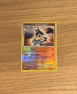 Lucario Reverse Holo STAMPED Pokemon Diamond & Pearl 2007 #6 FREE SHIPPING - Image 2