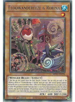 Yu-Gi-Oh Floowandereeze & Robina MP22-EN194 Rare 1st Edition - Image 1