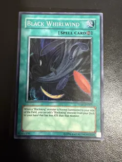 Yu-Gi-Oh! TCG Black Whirlwind - Turbo Pack Booster One Pack (TU01-EN005) - Image 1