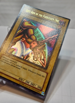 Left Arm of the Forbidden One LOB-A123 Ultra Rare 1st Ed Australian Yugioh 7067 - Image 3