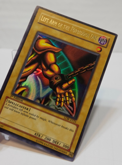 Left Arm of the Forbidden One LOB-A123 Ultra Rare 1st Ed Australian Yugioh 7067 - Image 4