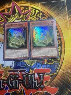 Yugioh! X2Tenpai Dragon Genroku - INFO-EN019 - Ultra Rare 1st Edition Near Mint - Image 1