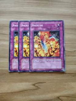 Yu-Gi-Oh! - Backfire 3X - Full Playset - Image 1