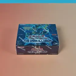 YUGIOH TCG THE DARK ILLUSION BOOSTER DISPLAY 24 PACKS SEALED DEUTSCH 1. AUFLAGE - Image 1