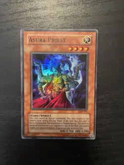 Yugioh TCG, Asura Priest, LOD-071, Super Rare - Image 1