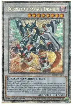 Yugioh! Borreload Savage Dragon - BLCR-EN083 - Starlight Rare - 1st Edition Near - Image 1