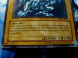 Blauaugiger w. Drache SDK-G001 Ultra Rare Kaiba Yu-Gi-Oh Blue-Eyes White Dragon# - Image 3