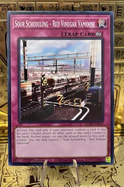 YuGiOh! - Sour Scheduling - Red Vinegar Vamoose MP24-EN333 Common 1st Edition NM - Image 1
