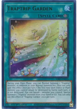 Yugioh - Traptrip Garden (Ultra Rare) (1st Edition) - SDBT-EN023 P - Image 1