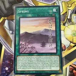 Yugioh DUAD-EN073 - Spring - Common NP M/NM - Image 1