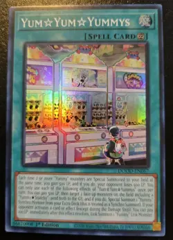 Yum ☆ Yum ☆ Yummys DOOD-EN067 1st Ed. Super Rare Doom Of Dimensions Yu-Gi-Oh! - Image 1
